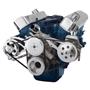 Ford 289-302-351W V-Belt System - Alternator & Power Steering, Shorty Water Pump