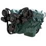 CVF Racing Stealth Black Serpentine System for Buick 455 - Alternator Only - All Inclusive
