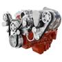 CVF Racing Chevy LS Engine Mid Mount Serpentine Kit - ProCharger - Alternator Only