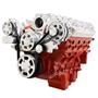 CVF Racing Chevy LS Engine Mid Mount Serpentine Kit - Alternator Only - Mid-Mount