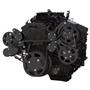 Stealth Black Serpentine System for LT1 Generation II - Power Steering & Alternator - All Inclusive