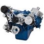 CVF Racing Ford 460 Serpentine System - AC and Power Steering, Electric WP