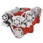 CVF Racing Serpentine System for SBC 283-350-400 - AC & Alternator - All Inclusive