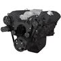 Black Serpentine System for Big Block Chevy Gen. VI - Alternator Only with Electric Water Pump