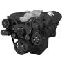 Black Serpentine System Big Block Chevy Gen. VI - AC, Power Steering & Alternator & EWP