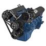 CVF Racing Black Ford 5.0L & 5.8L Serpentine Conversion Kit - Alternator & A/C