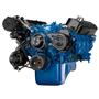 CVF Racing Black Ford 460 Serpentine System - AC, Alternator & Power Steering