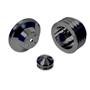 CVF Racing Stealth Black Big Block Chevy V-Belt Pulley Kit - LWP