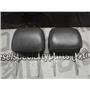 2001 - 2004 GMC 2500 SLT CREWCAB FRONT SEAT HEAD RESTS GREY LEATHER OEM