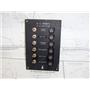 Boaters’ Resale Shop of TX 2101 4122.74 BASS J-24 DC VOLTAGE 6 BREAKER PANEL