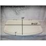 Boaters’ Resale Shop of TX 2103 2657.02 FIBERGLASS FOLDING TABLETOP 19" x 28.5"