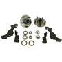RideTech Front Brake Retention Kit for 1965-1982 Corvette (Tru Turn) 11529595