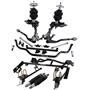 RideTech 64-66 Mustang Front & Rear Air Suspension TQ Triple Adjustable 12090398