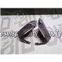 2003 SUZUKI V-STROM VSTROM DL1000 HANDLE BAR GRIP BUSH GUARDS (BLACK) ABS