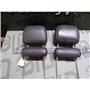 2004 2005 GMC 2500 3500 SLT CREW CAB OEM LEATHER HEAD RESTS (CHARCOAL)