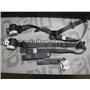 2004 - 2005 GMC 2500 SLT CREWCAB CREW CAB REAR SEAT BELT SET OEM (CHARCOAL)