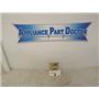 Viking Stove PJ030011 2-Position Switch New