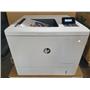 HP COLOR LASERJET M553N COLOR PRINTER ONLY 960 PTINTOUTS NEARLY FULL HP TONERS