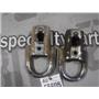 2011 2012 FORD F150 XLT LARIAT OEM FRONT FRAME MOUNT TOW HOOKS RECOVERY CHROME