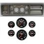 73-79 Ford Truck Silver Dash Carrier w/ 3-3/8" Concourse Series Black Gauges