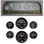 64 Chevy Truck Silver Dash Carrier Concourse Black Gauges