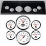 66 67 Nova Carbon Dash Carrier Concourse White Face Gauges