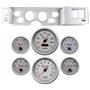 79-81 Camaro Silver Dash Carrier Concourse Silver Face Gauges