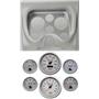 67 68 F Body Silver Dash Carrier Concourse Silver Face Gauges