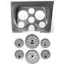 67 68 F Body Black Dash Carrier Concourse Silver Face Gauges
