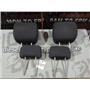 2009 2010 DODGE 1500 SLT 5.7 HEMI CREWCAB OEM HEAD RESTS (SET) DARK GREY