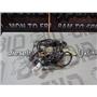 1990 1991 FORD F250 F350 7.5 460 V8 AUTO 4X4 XLT EXT CAB DOOR WIRING HARNESS (2)