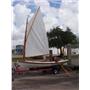 Boaters’ Resale Shop of TX 2209 0144.01 MELONSEED 13' SAILING DINGHY with OARS