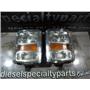 2008 2009 FORD F450 F350 LARIAT 6.4 DIESEL AUTO 4X4 HEAD LIGHTS (PAIR) OEM SET