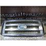 2005 2006 2007 FORD F350 F250 LARIAT XLT CHROME GRILL OEM 6/10 - FAIR CONDITION