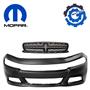 New OEM Mopar Front Bumper Cover Grill Combo 15-22 Charger 68267765AB 5PP33DX8AB