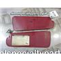 1989 - 1993 DODGE W250 RAM 5.9 12V DIESEL MANUAL 4X4 OEM SUN VISORS (RED) PAIR