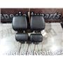 2004 2005 2006 FORD F150 LARIAT CREWCAB OEM LEATHER HEAD RESTS (BLACK) SET
