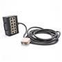 Redco TGS-12 12-Channel XLR Female - 90 PIN EDAC ELCO Breakout Stage Box #51101