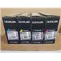 -NEW- Lexmark X746A4MG, X746A4YG, X746A4KG, X746A4CG 4PK Toner Cartridges Set