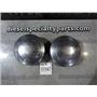 2000 2001 FORD F250 F350 XLT 7.3 DIESEL ZF6 4X4 OE DUALLY WHEEL CAPS PAIR CHROME