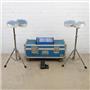 Pollard Syndrum 477 Quad w/ 8" Pads Case & Stands #48471