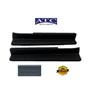 82210106 Set of 2 Black Rear Door Sill Guards for 2007-2017 Jeep Wrangler