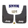 82203703AB New Splash Guards Front or Rear With Jeep Logo for 2007-2017 Compass