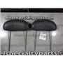 2003 2004 CHEVROLET 2500 EXT CAB SLT REAR LEATHER HEADRESTS - CHARCOAL (SET)