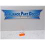 KitchenAid Refrigerator 2003577 Air Return Guard Used