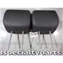 2009 2010 DODGE 1500 5.7 HEMI AUTO 4X4 OEM FRONT SEAT LEATHER HEADRESTS (BLACK)