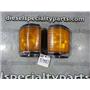 1990 1991 FORD F250 F350 OEM CHROME CORNER FRONT PARKING SIGNAL LIGHTS (SET)