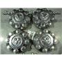 2004 2005 DODGE 3500 SLT CREWCAB QUAD OEM HUB CAPS WHEELS 8-BOLT CHROME PLASTIC