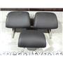 2012 2013 VOLKSWAGEN JETTA 2.0 LITRE SEDAN REAR SEAT HEAD RESTS LEATHER (BLACK)