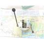 Boaters' Resale Shop of TX 2410 2142.14 YACHT THROTTLE & SHIFT LEVERS ASSEMBLY